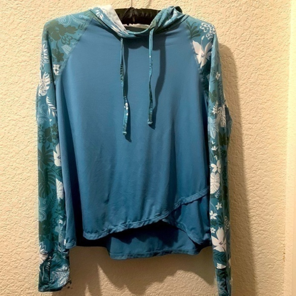 Krimson Klover hooded long sleeve top